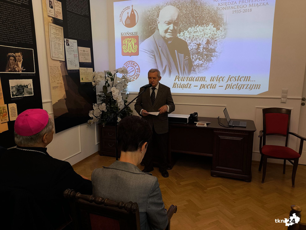 Ksiądz Profesor dr hab. Bonifacy Miązek. Seminarium na 90-lecie urodzin honorowego obywatela Końskich [wideo, zdjęcia]