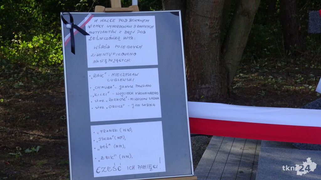 W Bokowie uroczyście odsłonięto odnowiony pomnik pamięci żołnierzy Armii Krajowej [wideo, zdjęcia]