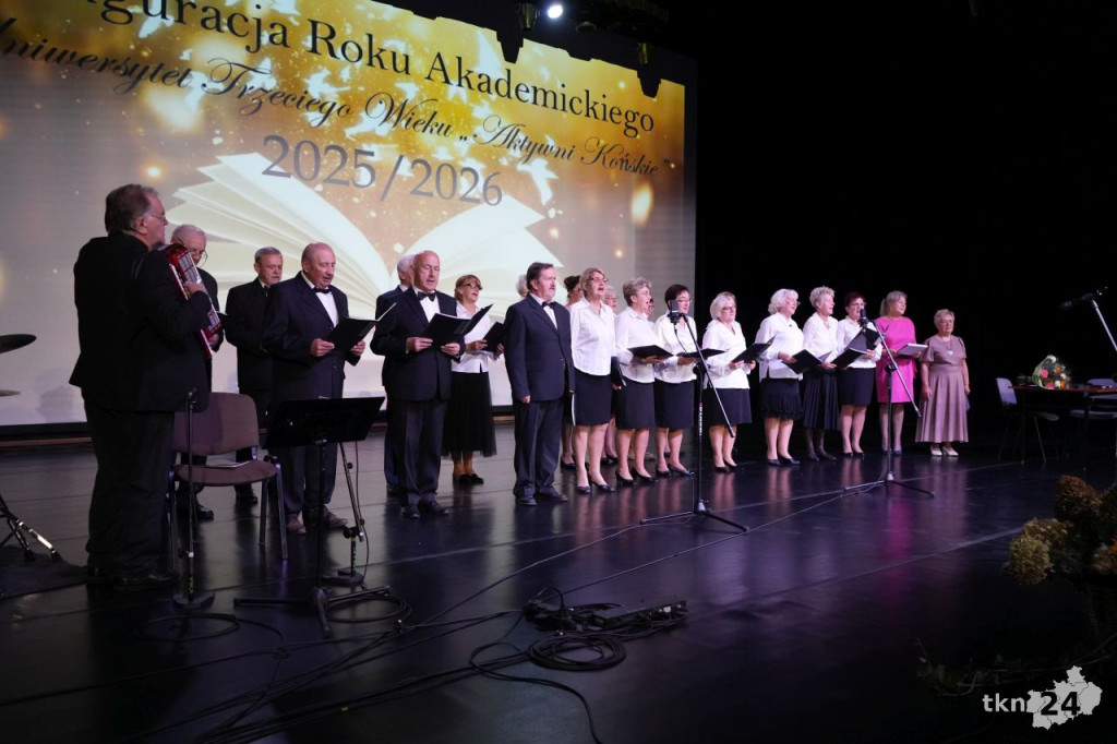 Uroczyste rozpoczęcie roku akademickiego Uniwersytetu Trzeciego Wieku w Końskich [wideo, zdjęcia]