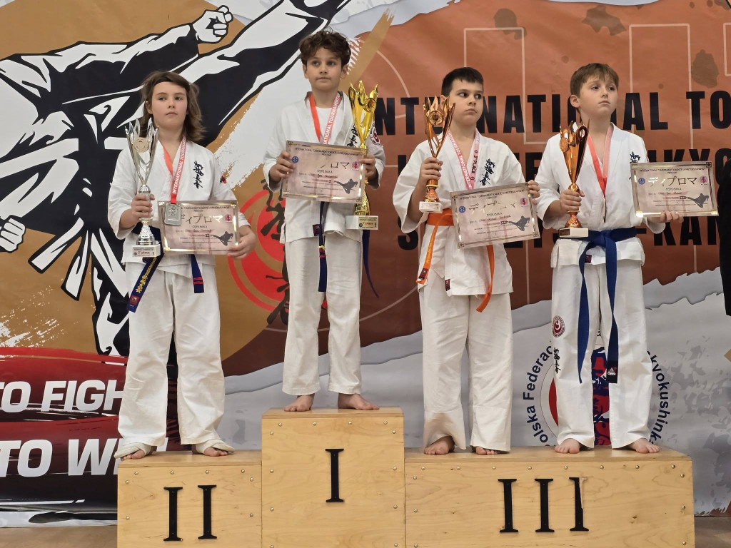Sukcesy naszych karateków na Międzynarodowym Turnieju Karate Shinkyokushin w Skarżysku-Kamiennej