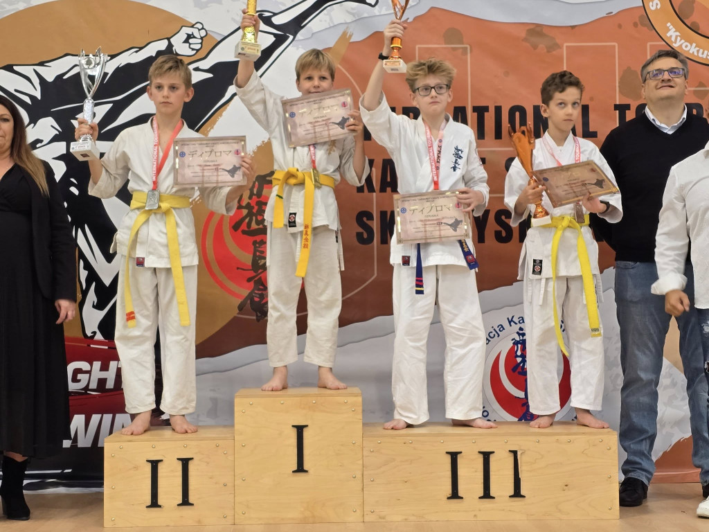 Sukcesy naszych karateków na Międzynarodowym Turnieju Karate Shinkyokushin w Skarżysku-Kamiennej