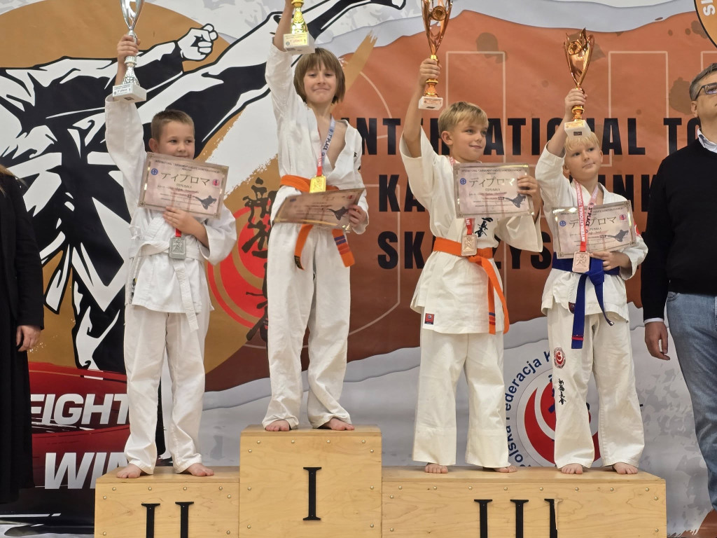 Sukcesy naszych karateków na Międzynarodowym Turnieju Karate Shinkyokushin w Skarżysku-Kamiennej