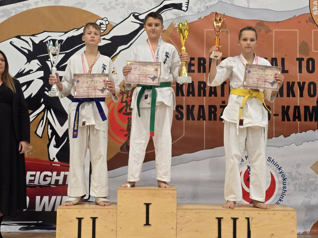 Sukcesy naszych karateków na Międzynarodowym Turnieju Karate Shinkyokushin w Skarżysku-Kamiennej