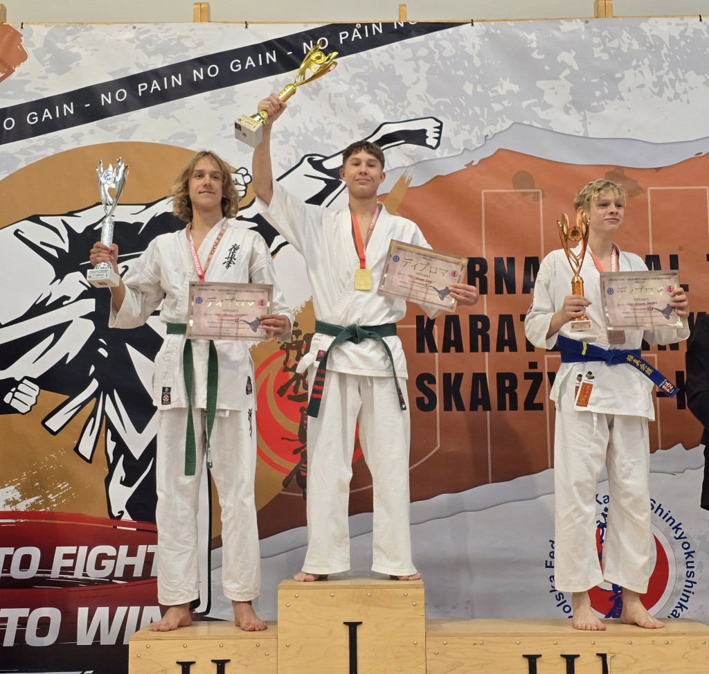 Sukcesy naszych karateków na Międzynarodowym Turnieju Karate Shinkyokushin w Skarżysku-Kamiennej