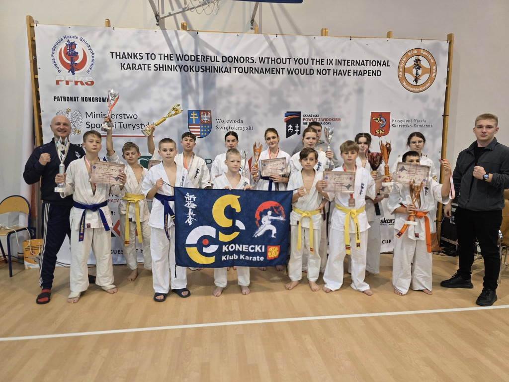Sukcesy naszych karateków na Międzynarodowym Turnieju Karate Shinkyokushin w Skarżysku-Kamiennej