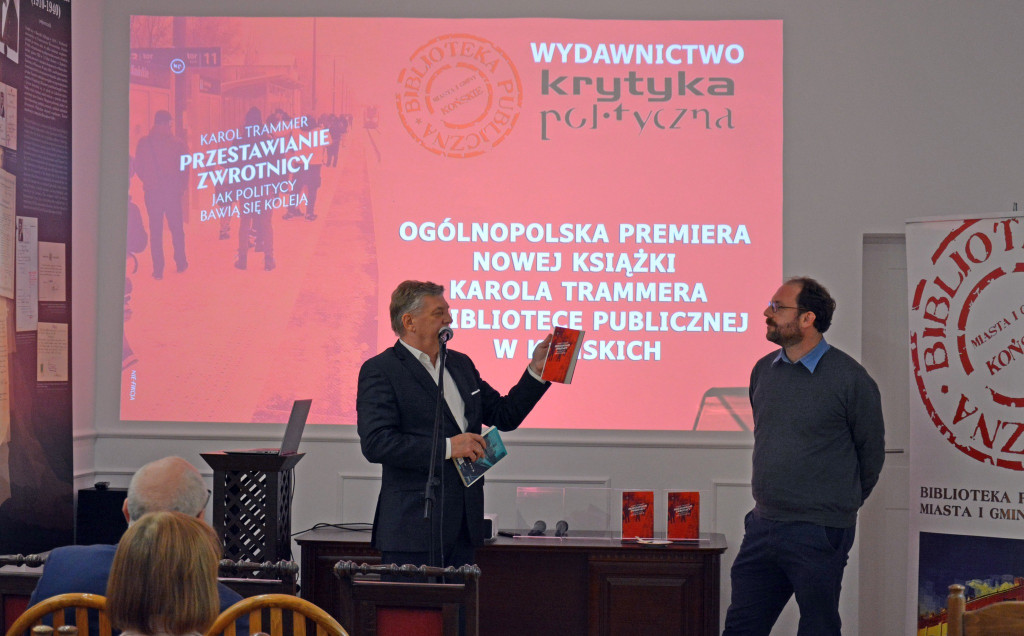 Ogólnopolska premiera książki Karola Trammera w Końskich [zdjęcia]