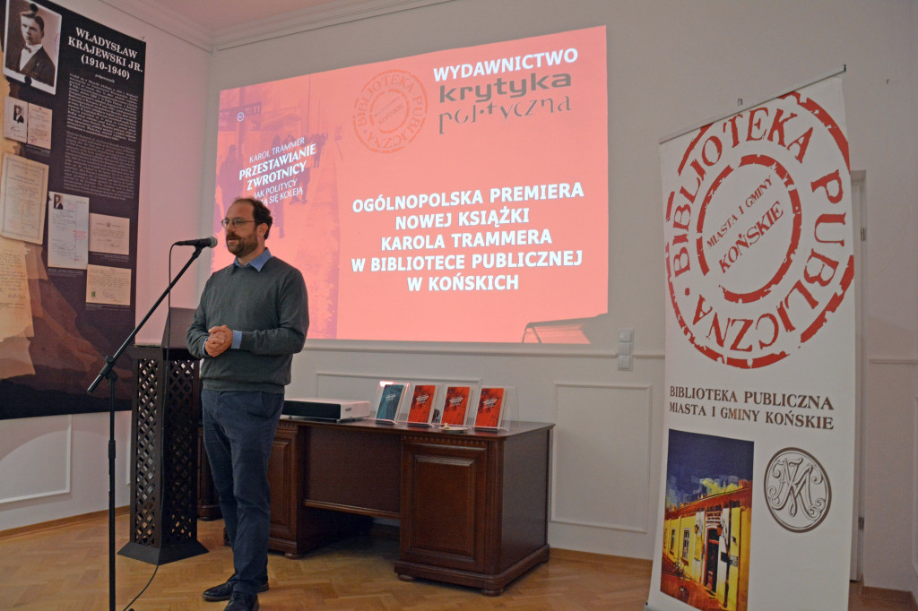 Ogólnopolska premiera książki Karola Trammera w Końskich [zdjęcia]