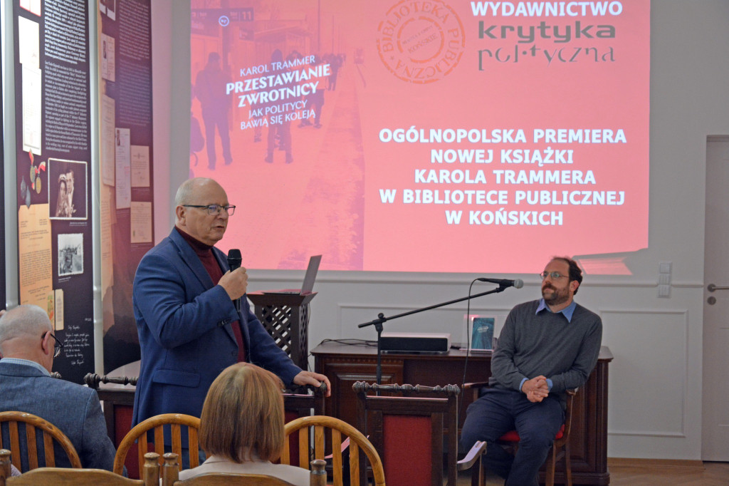 Ogólnopolska premiera książki Karola Trammera w Końskich [zdjęcia]