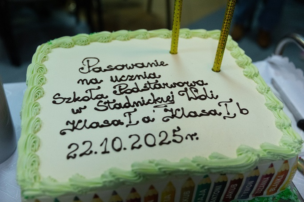 Pierwszoklasiści ze Stadnickiej Woli oficjalnie przyjęci w poczet uczniów [zdjęcia]