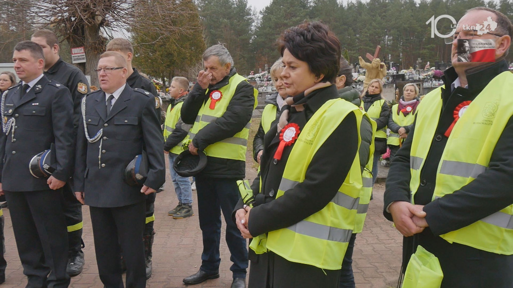 Święto Niepodległości w bezpiecznej formie. Patriotyczny dzień w gminie Ruda Maleniecka [wideo, zdjęcia]
