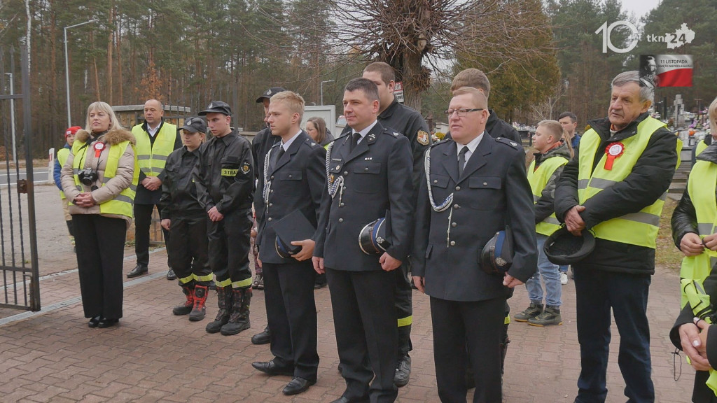 Święto Niepodległości w bezpiecznej formie. Patriotyczny dzień w gminie Ruda Maleniecka [wideo, zdjęcia]