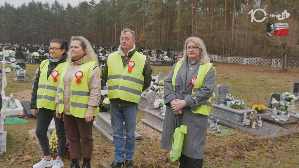 Święto Niepodległości w bezpiecznej formie. Patriotyczny dzień w gminie Ruda Maleniecka [wideo, zdjęcia]