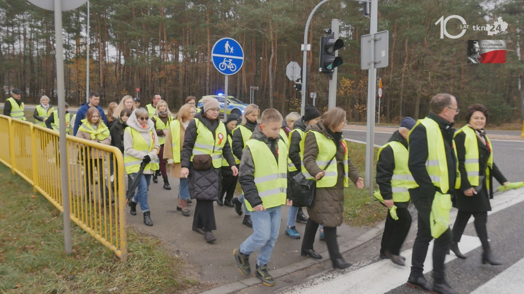 Święto Niepodległości w bezpiecznej formie. Patriotyczny dzień w gminie Ruda Maleniecka [wideo, zdjęcia]