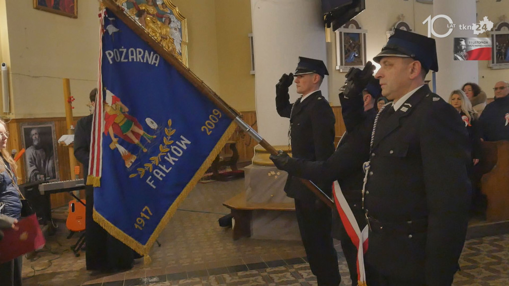 Fałków dla Niepodległej. To była piękna patriotyczna uroczystość [wideo, zdjęcia]