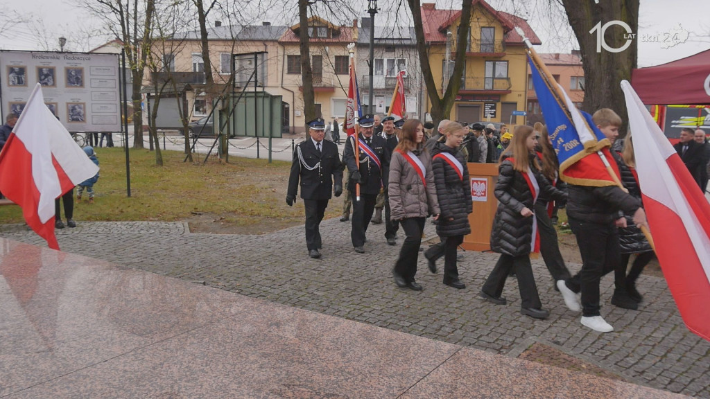 Za tych co walczyli o Wolną Polskę. Radoszyce dla Niepodległej [wideo, zdjęcia]