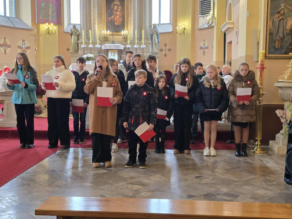 Tak gmina Słupia Konecka uczciła 107. rocznicę Odzyskania przez Polskę Niepodległości [zdjęcia]