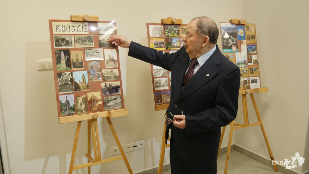 90 lat koneckiego PTTK-u. Na początek wystawa kartek pocztowych prezentujących Konecczyznę [wideo, zdjęcia]