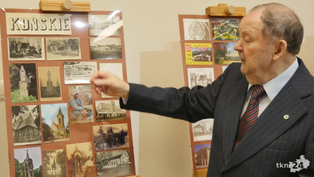 90 lat koneckiego PTTK-u. Na początek wystawa kartek pocztowych prezentujących Konecczyznę [wideo, zdjęcia]