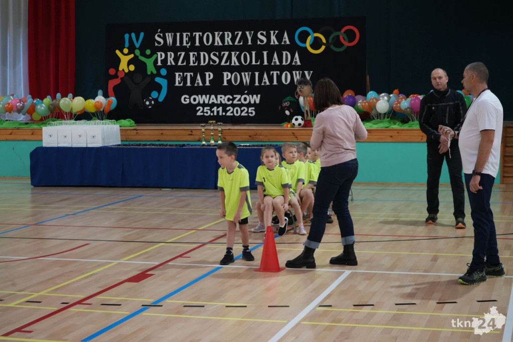 Przedszkolaki z Gowarczowa mistrzami powiatowej Przedszkoliady [wideo, zdjęcia]
