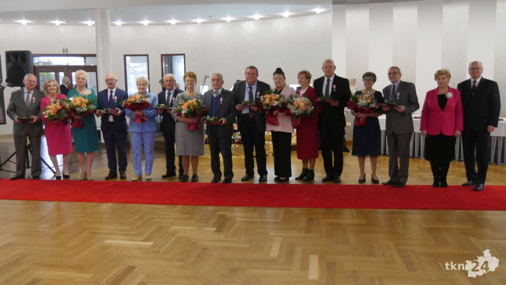 Końskie: 17 par świętowało Złote Gody [wideo, zdjęcia]