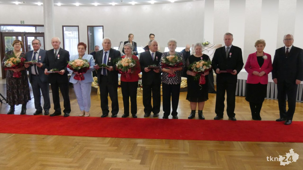 Końskie: 17 par świętowało Złote Gody [wideo, zdjęcia]