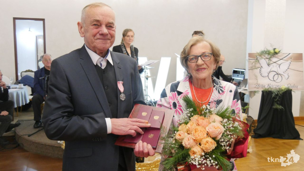 Końskie: 17 par świętowało Złote Gody [wideo, zdjęcia]