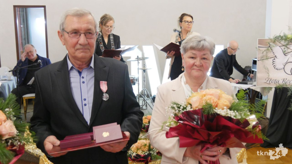 Końskie: 17 par świętowało Złote Gody [wideo, zdjęcia]