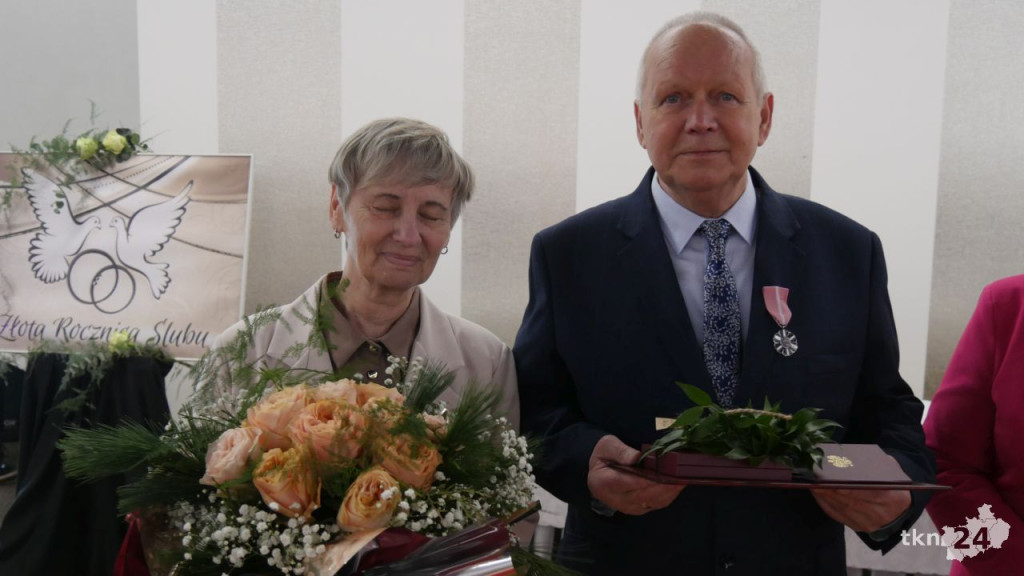 Końskie: 17 par świętowało Złote Gody [wideo, zdjęcia]