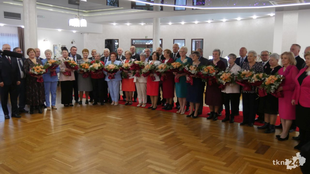 Końskie: 17 par świętowało Złote Gody [wideo, zdjęcia]