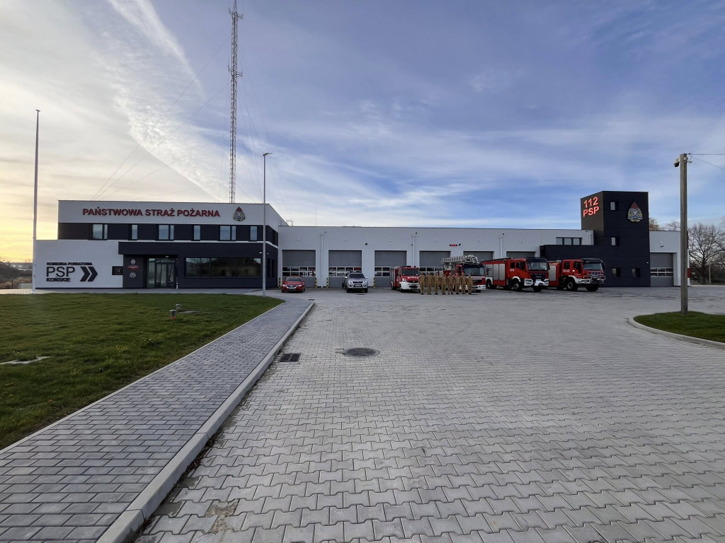 Zmiana Siedziby Komendy Powiatowej PSP oraz JRG w Końskich