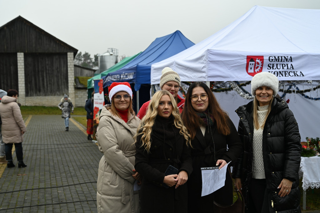 Magia świąt w Słupi Koneckiej. To był piękny kiermasz [zdjęcia]