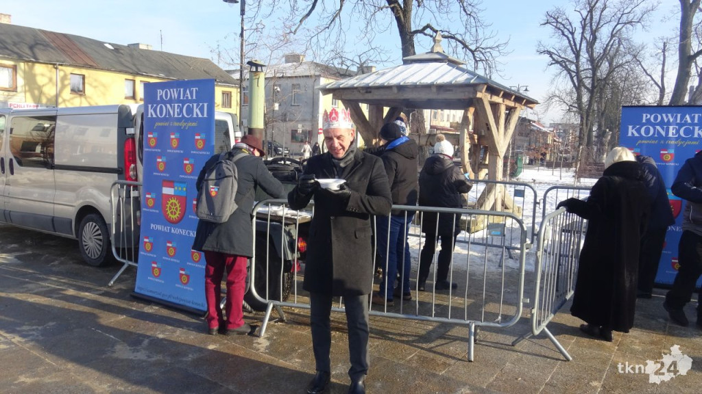 Królowie pokłonili się dzieciątku Jezus. X Orszak w Końskich [wideo, zdjęcia]