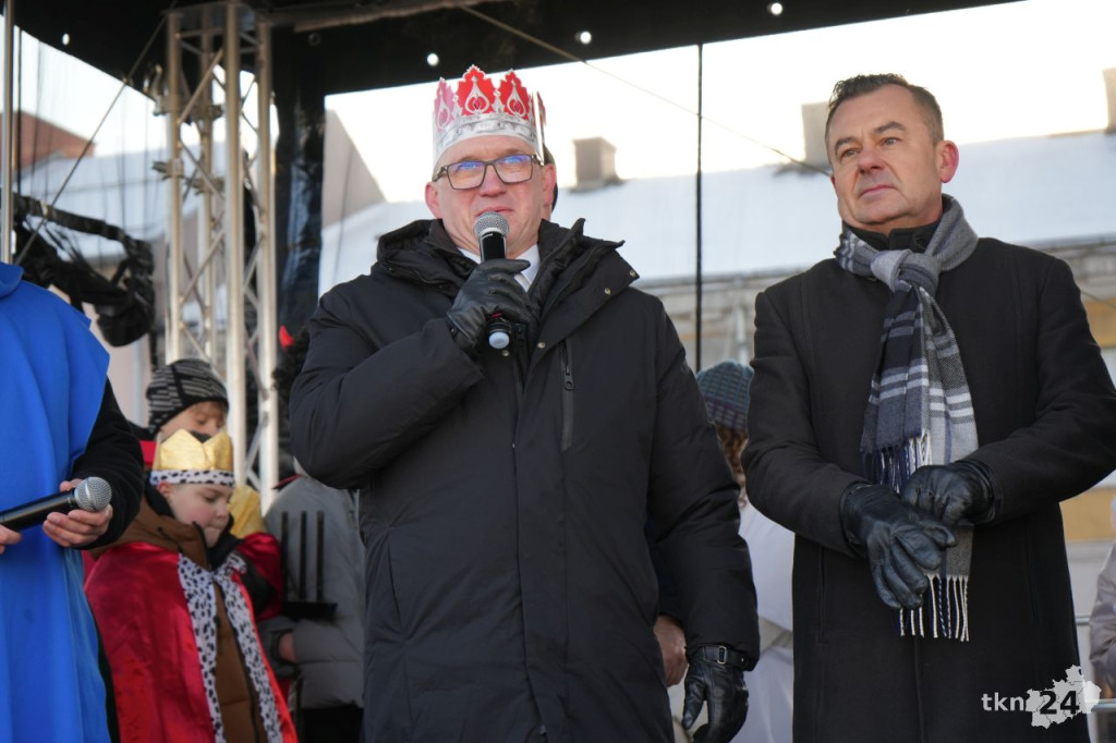 Królowie pokłonili się dzieciątku Jezus. X Orszak w Końskich [wideo, zdjęcia]