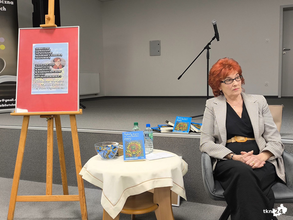 Lokalna poetka na start Domu Kultury. Spotkanie autorskie z Barbarą Ogonowską [wideo, zdjęcia]