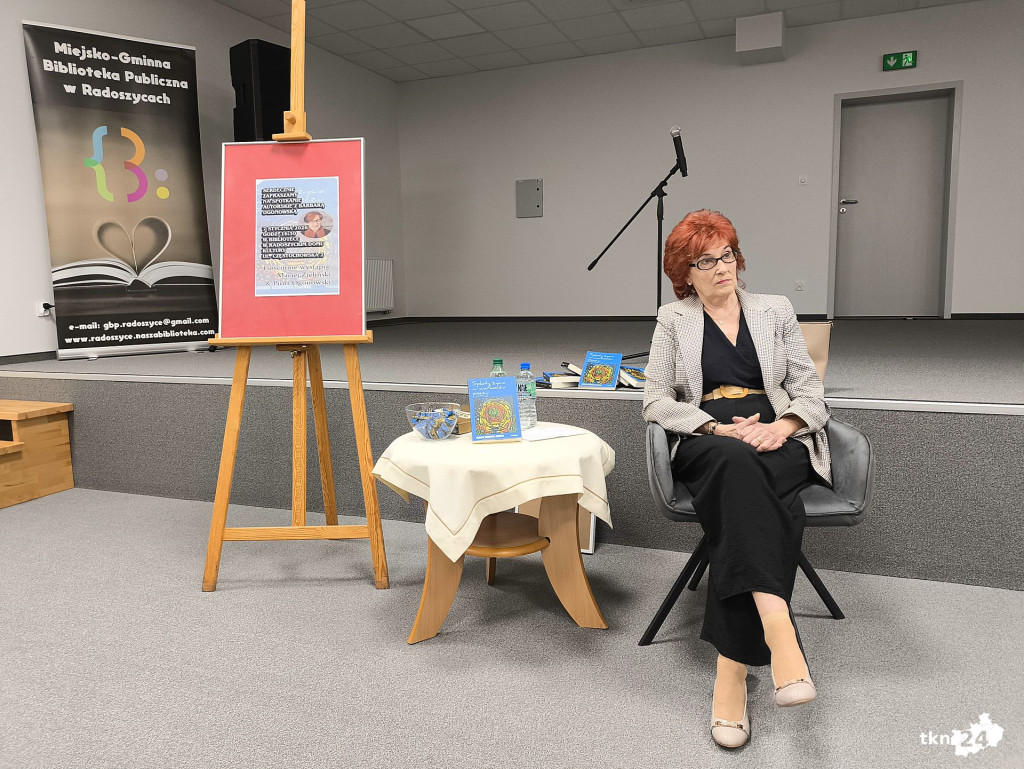 Lokalna poetka na start Domu Kultury. Spotkanie autorskie z Barbarą Ogonowską [wideo, zdjęcia]