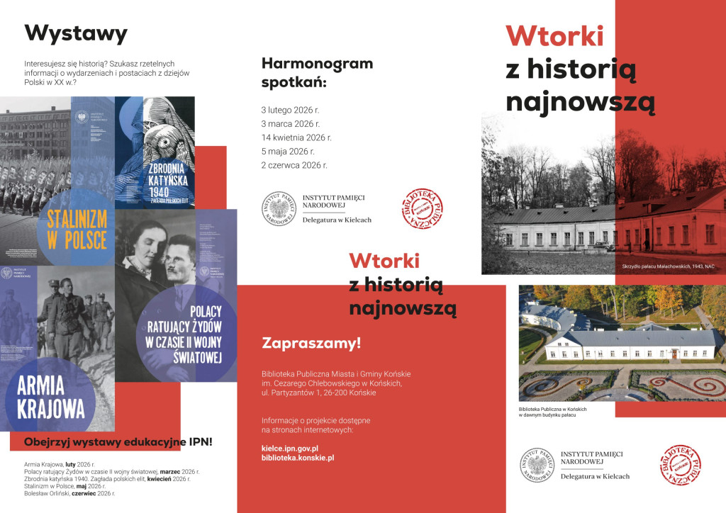 Wtorki z historią najnowszą w Końskich. Akcja IPN-u i Biblioteki Publicznej [wideo, zdjęcia]