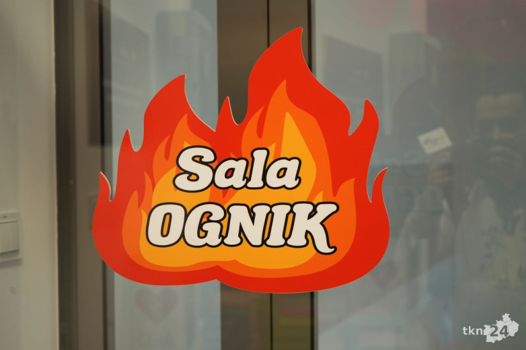 Edukacyjna sala Ognik w nowej komendzie straży w Końskich już otwarta! [wideo, zdjęcia]