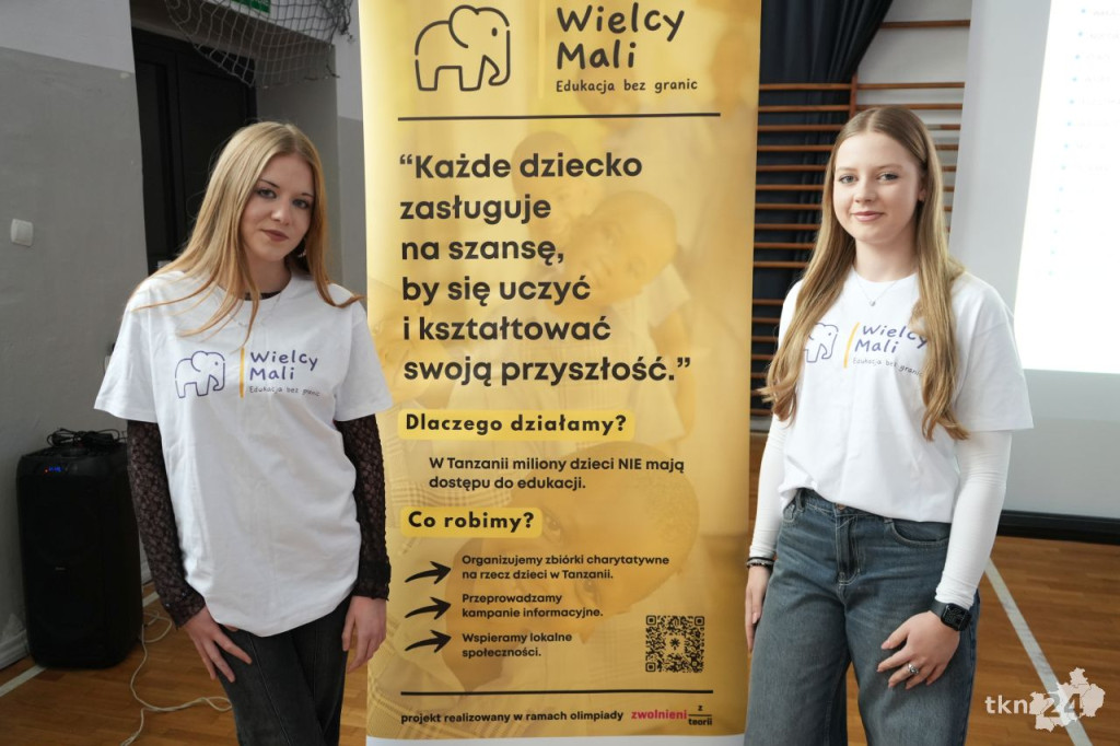 Edukacja w Tanzanii tematem prelekcji w II Liceum Ogólnokształcącym w Końskich [wideo, zdjęcia]