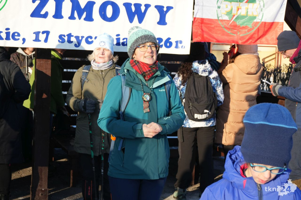 Około 100 piechurów wyruszyło na 39. Rajd Zimowy PTTK Końskie [wideo, zdjęcia]
