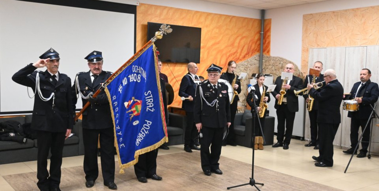 Noworoczne spotkanie strażaków OSP w Radoszycach