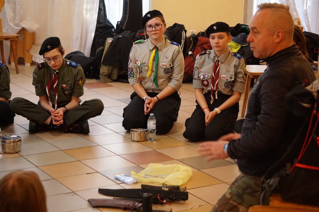 Harcerskie zimowisko w Sulejowie pełne przygód