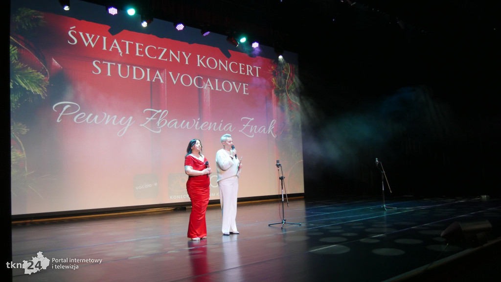 Świąteczny koncert Studia Piosenki Vovalove w KCK