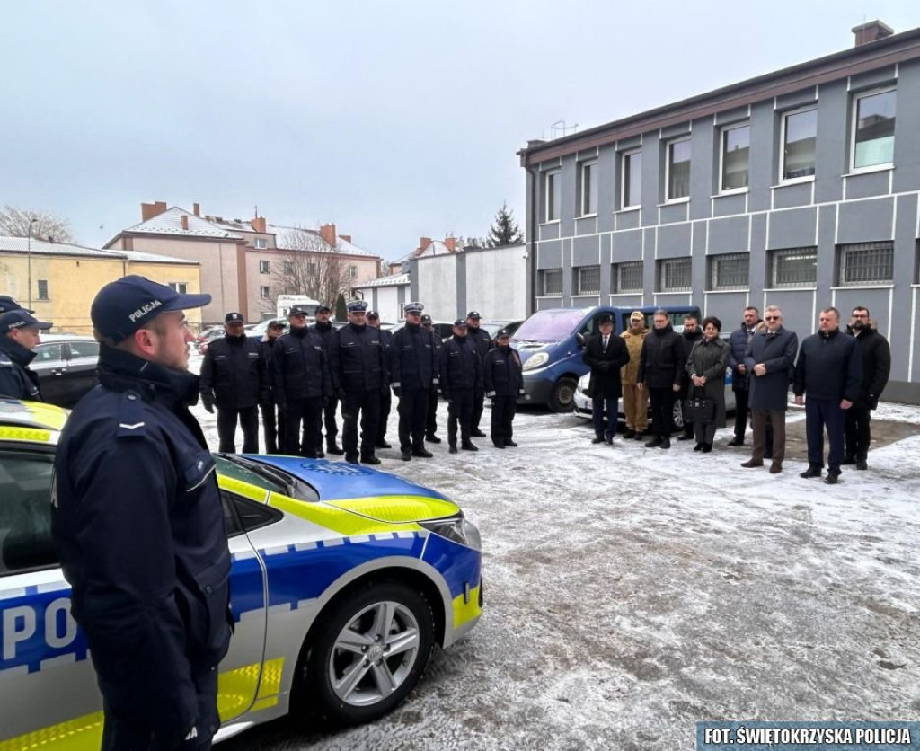 Policja w Końskich podsumowała rok. Jest nowy wóz