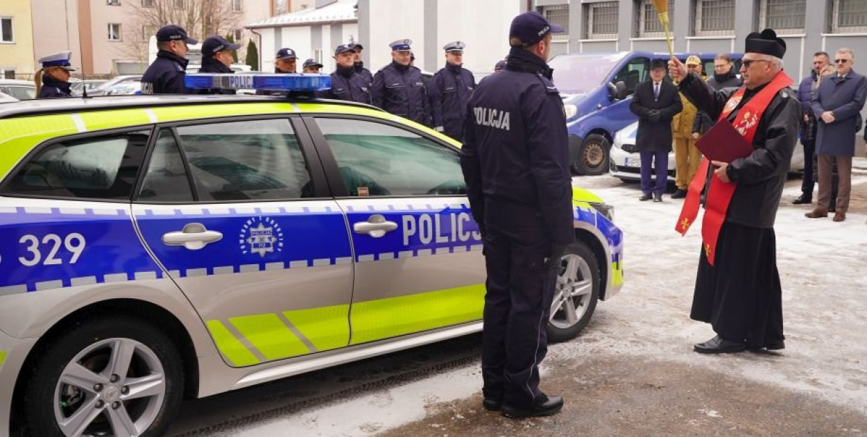 Policja w Końskich podsumowała rok. Jest nowy wóz