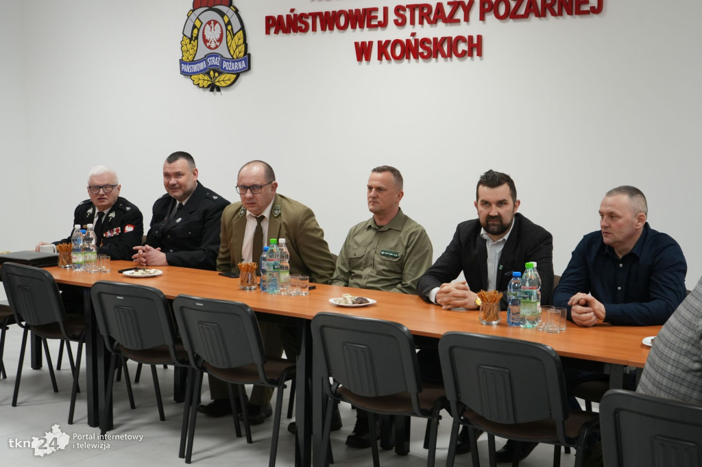 Komenda Powiatowa PSP w Końskich podsumowała rok działań i interwencji