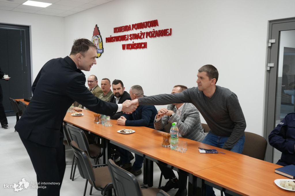 Komenda Powiatowa PSP w Końskich podsumowała rok działań i interwencji