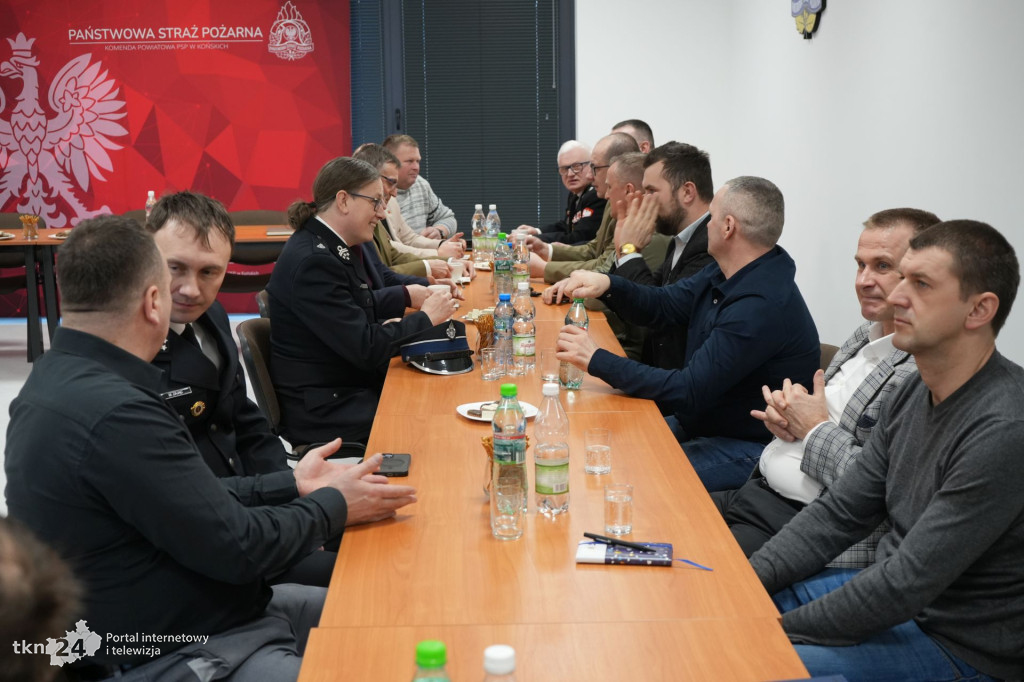 Komenda Powiatowa PSP w Końskich podsumowała rok działań i interwencji
