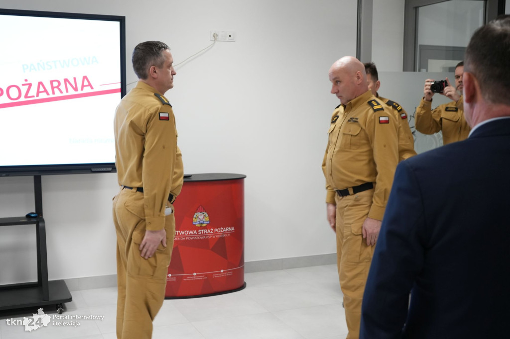 Komenda Powiatowa PSP w Końskich podsumowała rok działań i interwencji