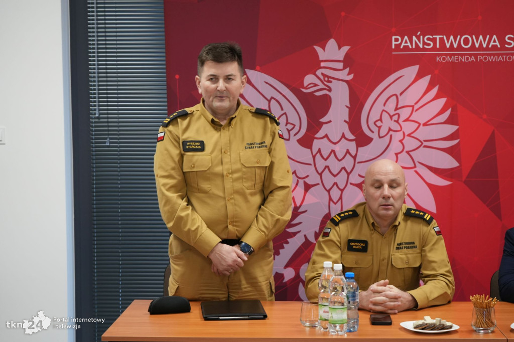 Komenda Powiatowa PSP w Końskich podsumowała rok działań i interwencji