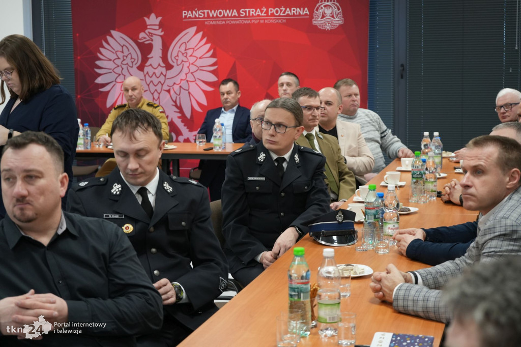 Komenda Powiatowa PSP w Końskich podsumowała rok działań i interwencji